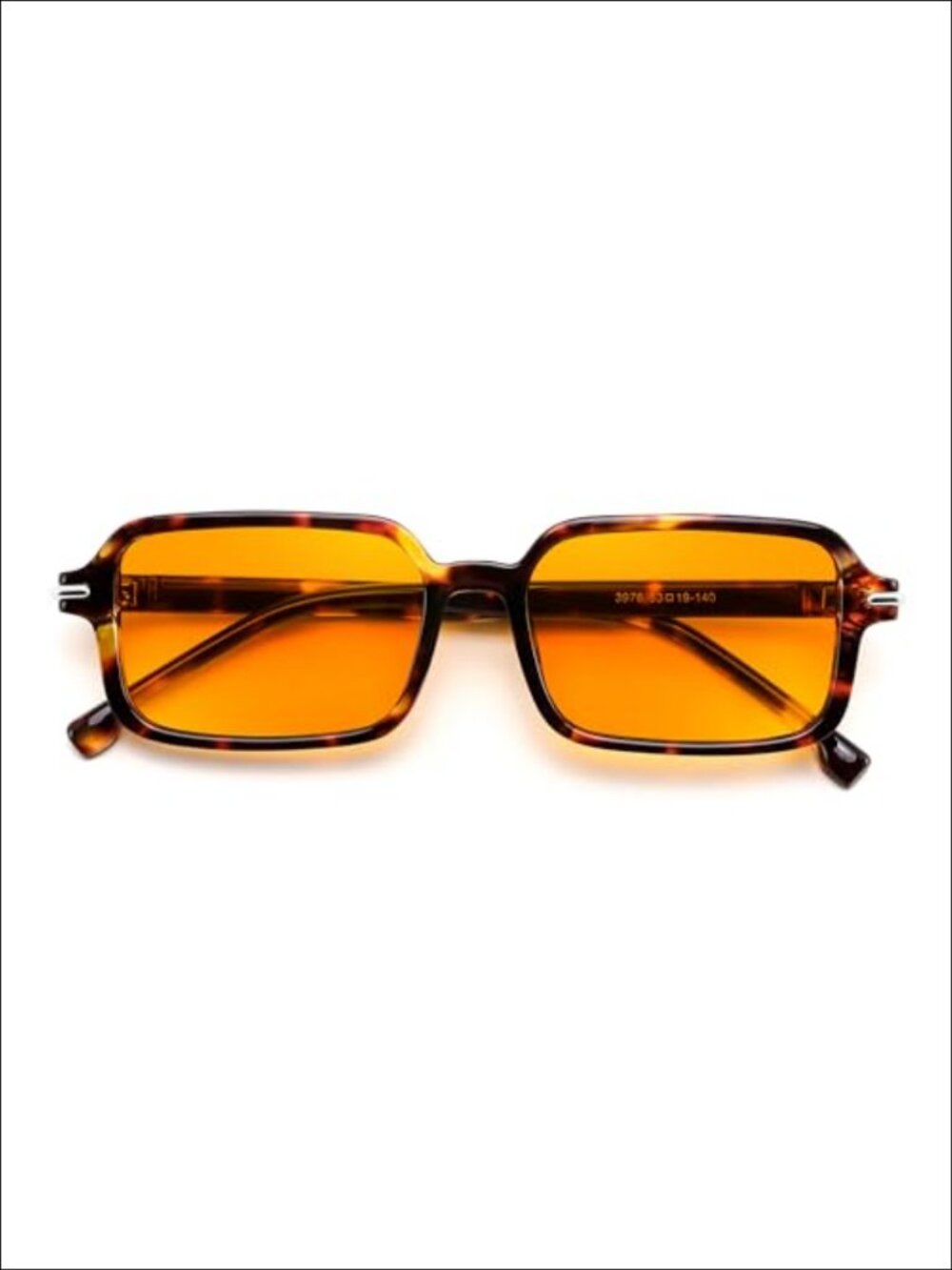 FEISEDY Rectangular Sunglasses UV400 Vintage Narrow Slim Unisex Chic Sunnies